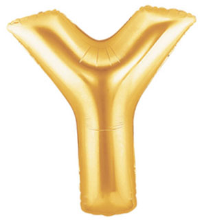 Megaloon Letter Y Balloons