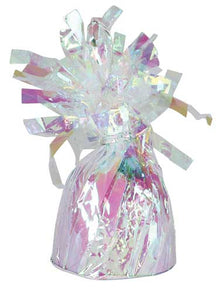 Iridescent Fringed Foil Weight