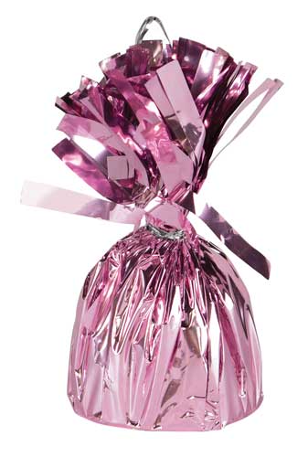 Lavender Fringed Foil Weight