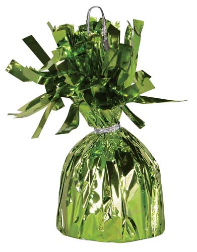 Lavender Fringed Foil Weight