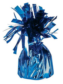 Blue Fringed Foil Weight