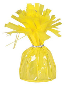 Yellow Fringed Foil Weight
