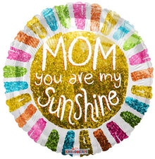 Mom You're My Sunshine Foil Balloons