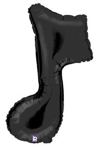 Musical Note Foil Balloons