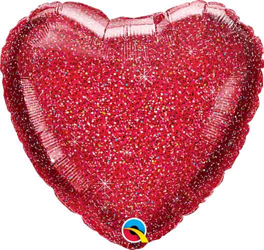 Glittergraphic Red Heart