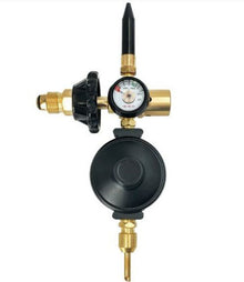 Dual Latex And Foil Combo Balloon Inflator With Gauge