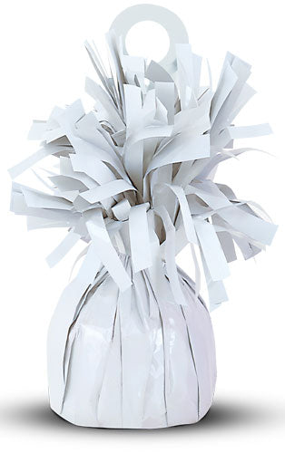 6oz White Fringed Weight - Box of 12