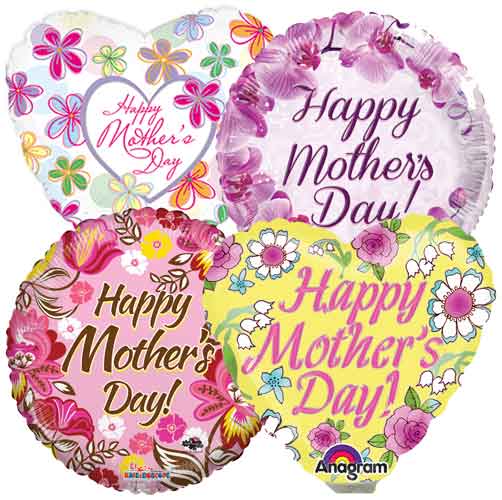 Mother's Day Preinflated Balloon Assortment