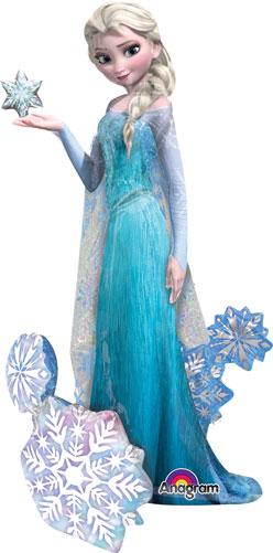 Frozen Elsa Airwalker Foil Balloons