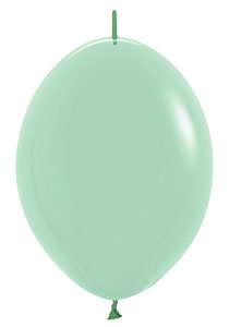 6 Pastel Dusk Green Tea Link-O-Loons
