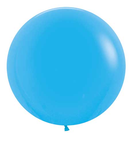 Fashion Blue Latex Balloons
