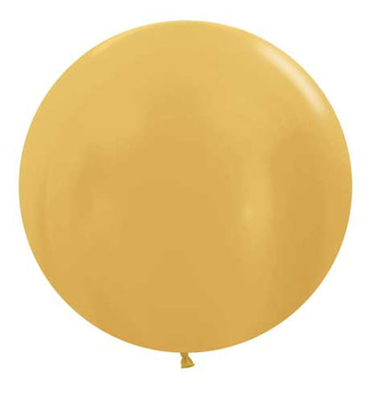 Metallic Rose Gold Latex Balloons