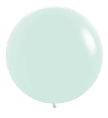 Pastel Matte Green Latex Balloons