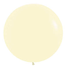 Pastel Matte Yellow Latex Balloons
