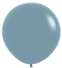 Pastel Dusk Blue Balloons