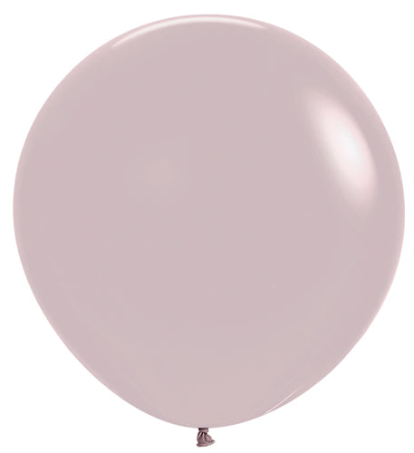 24 Pastel Dusk Rose Balloons