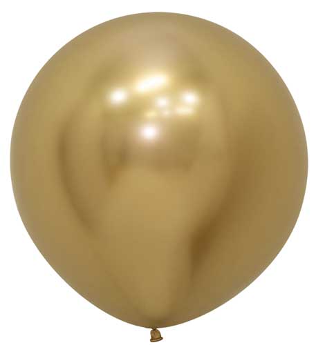 Reflex Gold Latex Balloons