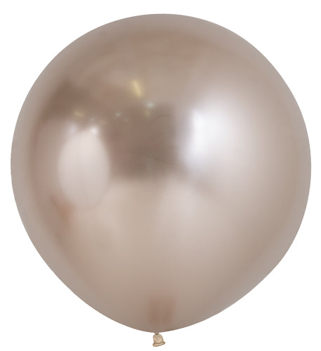 24 Reflex Champagne Sempertex Balloons