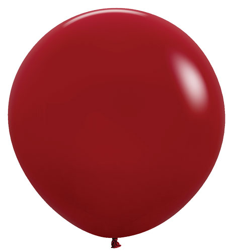 24 Deluxe Imperial Red Sempertex Balloons
