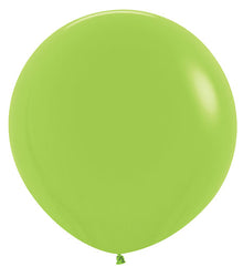 24 Neon Green Sempertex Balloons