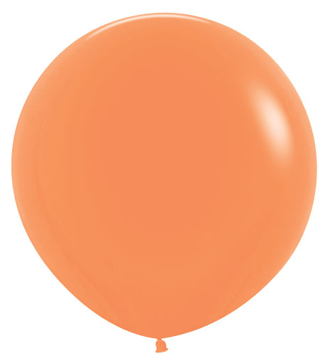 24 Neon Orange Sempertex Balloons