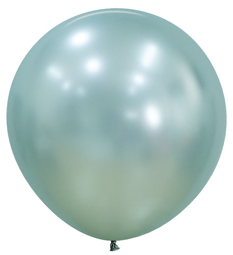 24 Silk Cool Mint Sempertex Balloons