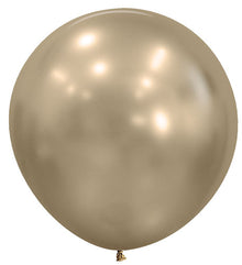24 Silk Gold Dust Sempertex Balloons