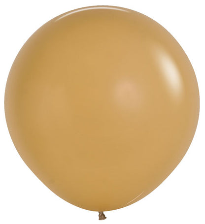 24 Deluxe Latte Sempertex Balloons
