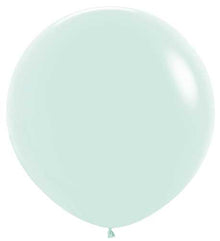 Pastel Matte Green Latex Balloons