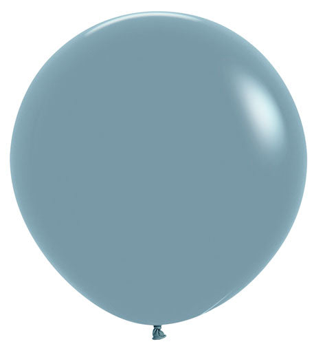 36 Pastel Dusk Blue Sempertex Balloons