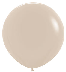 36 Deluxe White Sand Sempertex Balloons