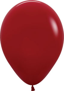 18" Deluxe Imperial Red Sempertex Balloons