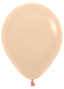 18 Pastel Matte Malibu Peach Sempertex Balloons