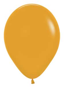 18" Deluxe Mustard Sempertex Balloons