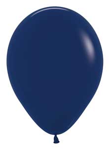 18" Fashion Navy Sempertex Balloons