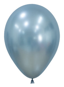 18 Silk Arctic Blue Sempertex Balloons