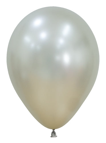 5 Silk Cream Pearl Sempertex Balloons
