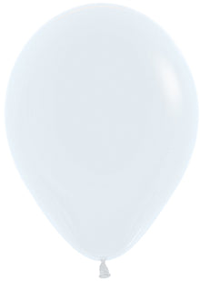 18" Fashion White Sempertex Balloons