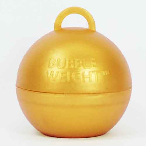 Gold Bubble Weights