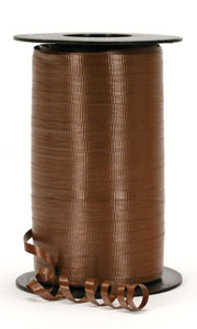 3/16 Brown Curling Ribbon