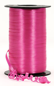 3/8 Fuchsia Curling Ribbon