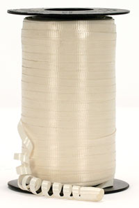Ivory Curling Ribbon