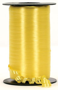 3/16 Light Yellow Curling Ribbon