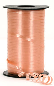 3/16 Peach Curling Ribbon