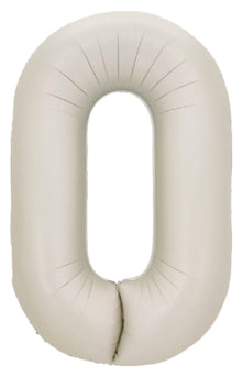 DecoNumber 0 Latte Balloon