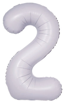 DecoNumber 2 Lilac Balloon