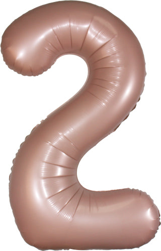 DecoNumber 2 Dusty Rose Balloon