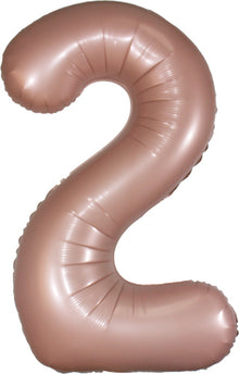 DecoNumber 2 Dusty Rose Balloon