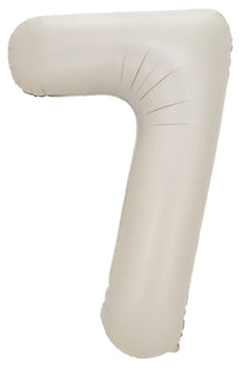 DecoNumber 7 Latte Balloon