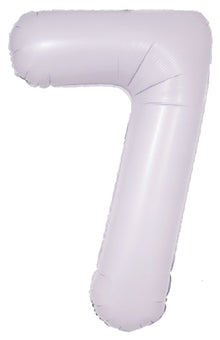 DecoNumber 7 Lilac Balloon